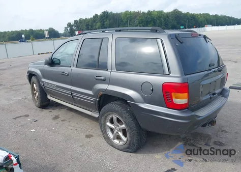 2002 Jeep Grand Cherokee Overland из США, поврежденный, VIN 1J8GW68J82C154138